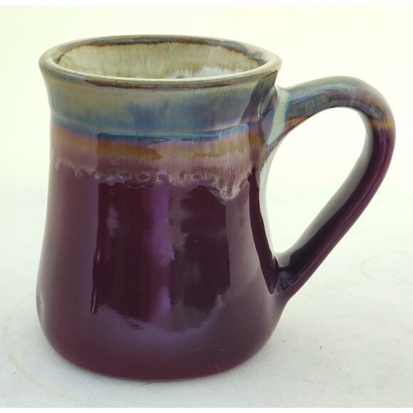 MUG/CUP-Stoneware-Drip Glaze-"Harley Dude"-Harley Davidson-Holds 2 cups - Picture 4 of 9